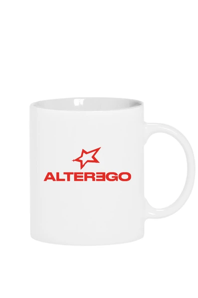 Lisa Alter Ego Beyaz Kupa Bardak