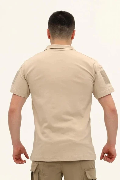 Single Sword Regular Fit Polo Yaka Kısa Kollu Erkek Tişört - 4