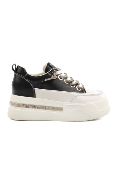 Guja Siyah Yüksek Taban Kadın Sneaker 25Y492 Z