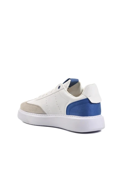 Lee Cooper Beyaz-Mavi  Erkek Spor Ayakkabı LC-31010 M - 4