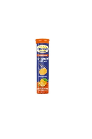 Haliborange Portakal Aromalı C Vitamini Efervesan 20 Efervesan Tablet - 2