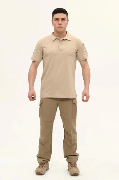 Single Sword Regular Fit Polo Yaka Kısa Kollu Erkek Tişört - 6