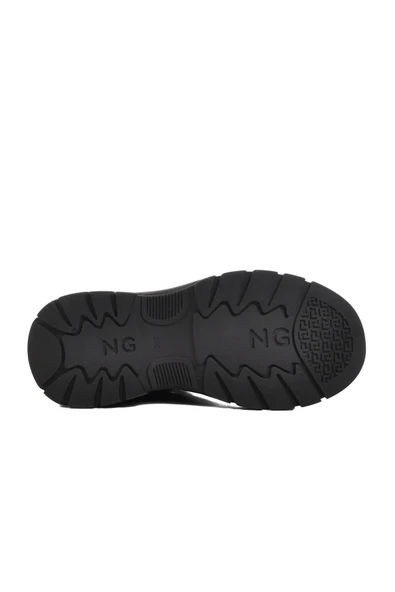 Guja Siyah Rugan Bağcıklı Kadın Bot 24K311-4 Z - 5