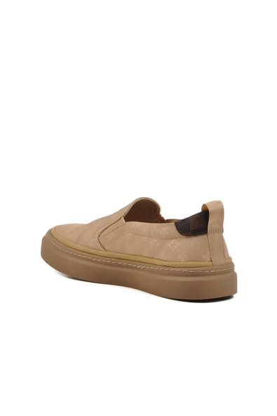 Guja Bej Hafif Slip-On Erkek Casual Ayakkabı 25Y501-6 M - 4