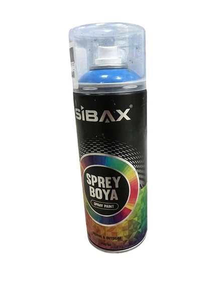 SİBAX GÖK MAVİ SPREY BOYA 400 ML  RAL-5015