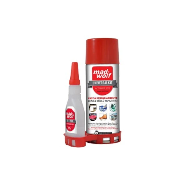 Mad Wolf Mdf Kit Hızlı Yapıştırıcı 250 Ml