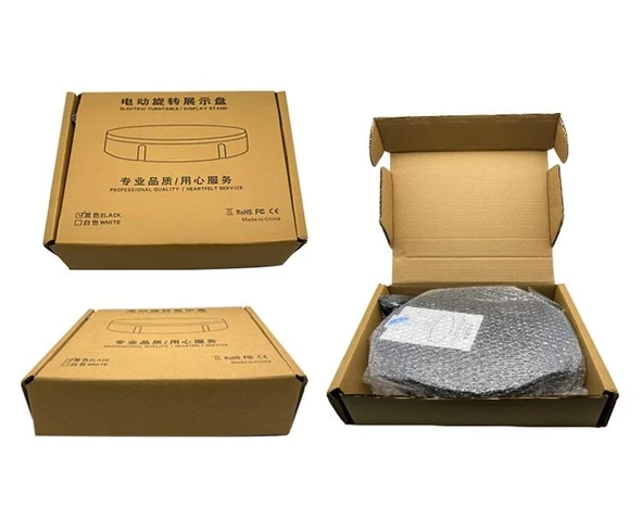 Katalog Fotoğraf Video ve Stüdyo Çekimi için Kumandalı Şarjlı Dönen Stand 100 KG - 6