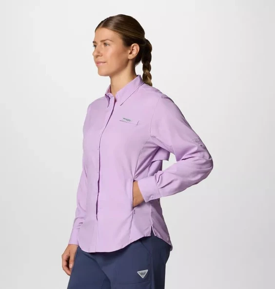 Columbia Womens Tamiami II LS Shirt Kadın Uzun Kollu Gömlek FL7278 - 2