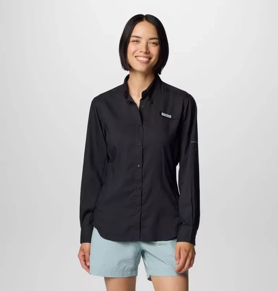 Columbia Womens Tamiami II LS Shirt Kadın Uzun Kollu Gömlek FL7278