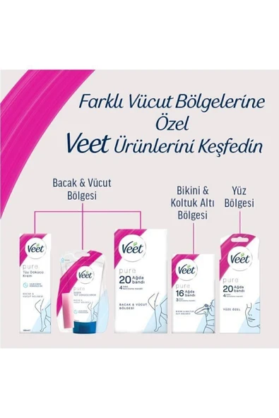 Veet Pure Tüy Dökücü Krem Hassas Cilt 200 ml 2 Adet - 7
