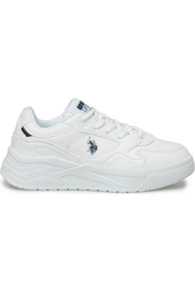 U.S.Polo Assn. MARTHA Kadın Günlük Sneakers Beyz-Siyah 38 - Resim 2