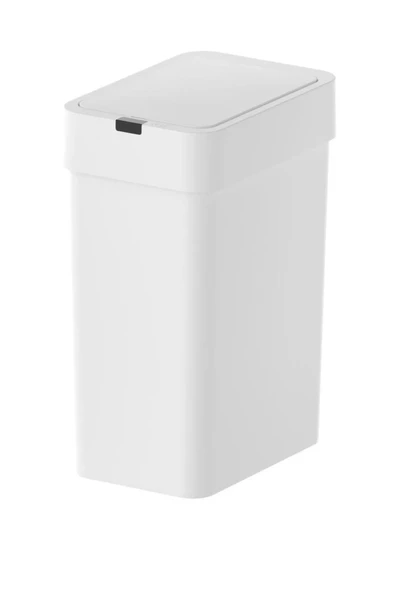 Sensörlü Otomatik Slim Çöp Kovası 9 Litre Plastik Beyaz Yerli Üretim - 2