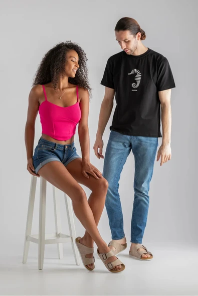 Roy Jones Unisex Ortopedik Tabanlı Konfor Modeli Terlik Çift Bantlı Tokalı Günlük Rahat Dışarı Ev Içi Terliği - Resim 3