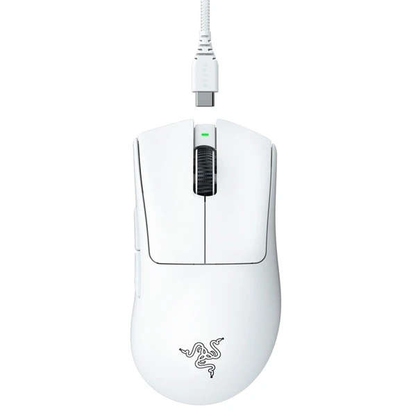 Razer DeathAdder V3 Pro White RZ01-04630200-R3G1 30000 DPI 5 Tuş Optik Beyaz Kablosuz Gaming (Oyuncu) Mouse - 2