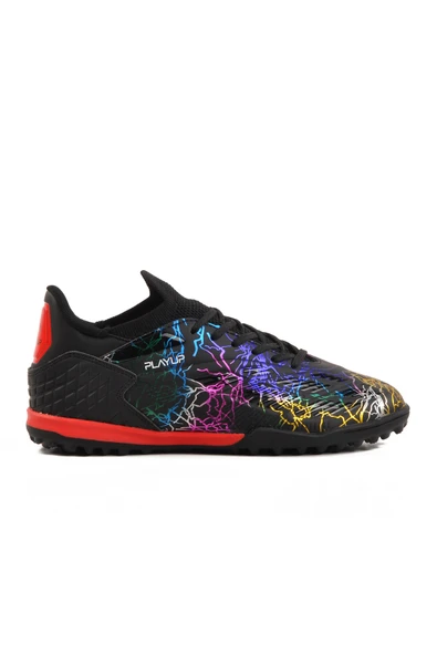 Playup Siyah Unisex Halı Saha Ayakkabısı GH-251-148 G