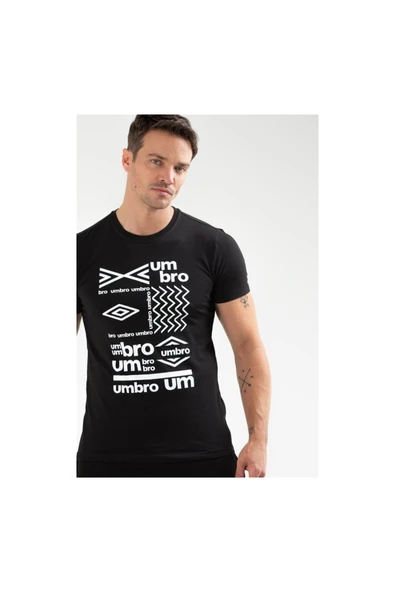 Umbro Siyah  Erkek Tişört Jax T-Shirt TF0133