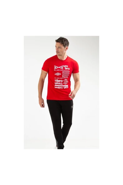 Umbro Kırmızı  Erkek Tişört Jax T-Shirt TF0133 - 3