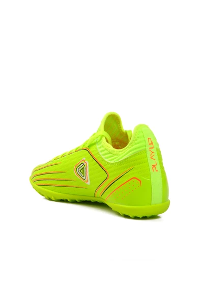 Playup Neon Sarı Polyester Karışımlı Unisex Halı Saha Ayakkabısı GH-242-137 G Halısaha - 4