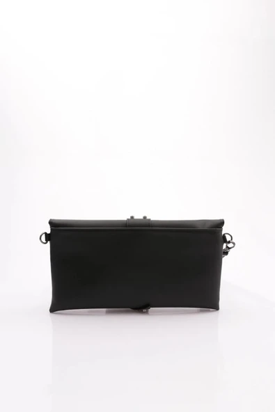 ÇÇS Siyah Kadın El ve Omuz Çantası 17383 - Resim 3