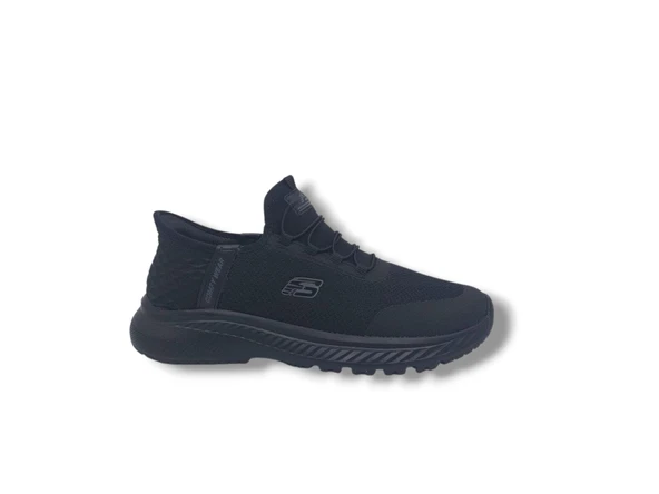 Forza 2506 Unisex Siyah File Yürüyüş Koşu Çorap Model Spor Ayakkabı