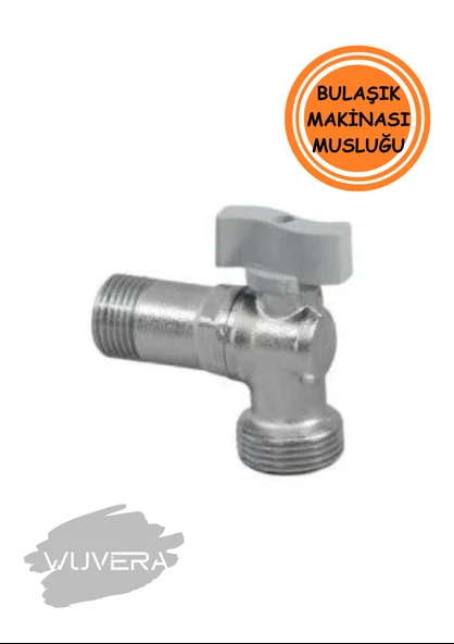 Wuvera Mini Küresel Aç-Kapa Çamaşır ve Bulaşık Makinesi Musluğu – Pratik ve Dayanıklı Su Kontrol Çözümü - 5