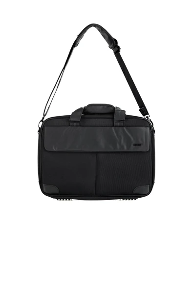ÇÇS Siyah  Unisex Evrak Çantası Ccs London 71358 Evrak Çantası - 3