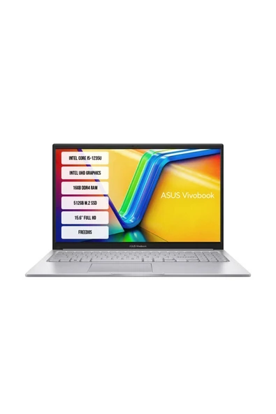 X1504ZA-NJ672-03 i5-1235U 16GB 512GB SSD 15.6" FreeDos ürün görseli 1