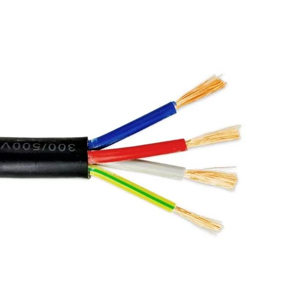 Lide Elektrik Kablosu 300/500V 4x0,5mm2 10 Metre