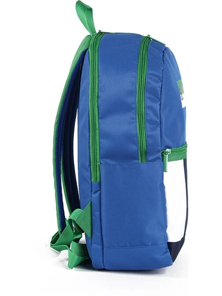 United Colors Of Benetton Mavi-Beyaz Unisex Sırt Çantası 04275 - 3