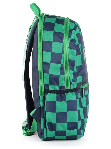 United Colors Of Benetton Yeşil-Lacivert Unisex Sırt Çantası 03773 - 5
