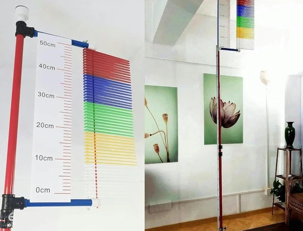 Meilujie Ayarlanabilir Dikey Sıçrama Ölçüm Cihazı 1.2-3.5 Metre - 2