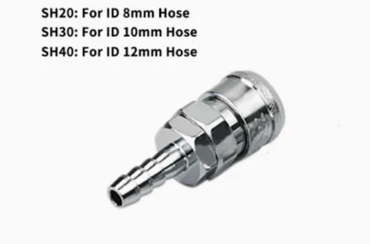 SH30 Kompresör Hortumu Pnömatik Kaplin 1 Adet - 2