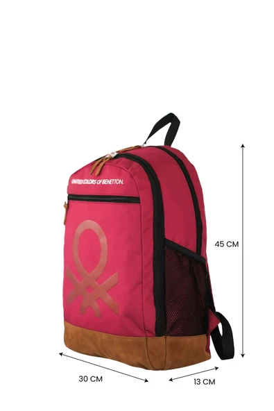 United Colors Of Benetton Kırmızı Unisex Sırt Çantası 13058 - 4