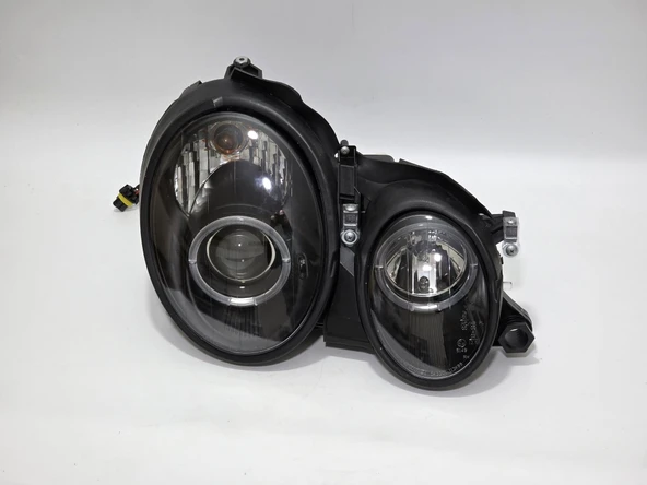 Sonar Mercedes W208 Mercekli Ön Far Takımı - Resim 4