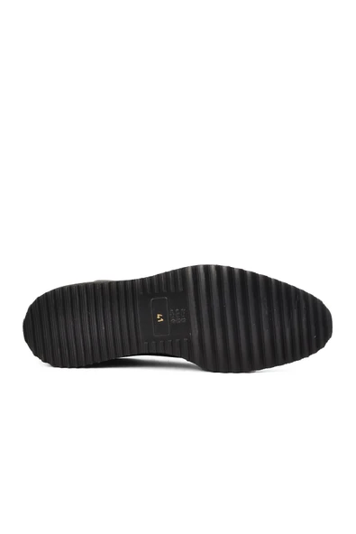 Fosco Siyah Rugan Hakiki Deri Erkek Klasik Ayakkabı 1566 M - 5