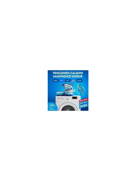 Calgon Power Kir, Pas, Kireç ve Koku Önleyici 4u 1 Arada Ultra Konsantre Toz 750 G x 2 - 3