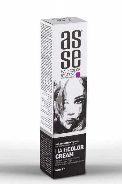 Asse 60 Ml Tüp Saç Boyası 1 Siyah + 50 Ml Oksidan Sıvısı - Resim 2