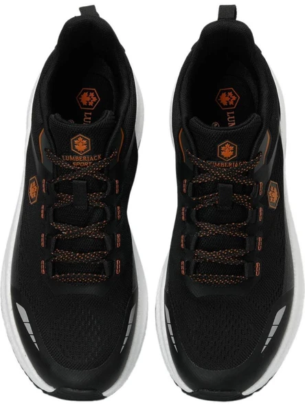 LUMBERJACK WILLY 5FX SİYAH TURUNCU COMFORT ANATOMİK SPOR AYAKKABISI - Resim 6