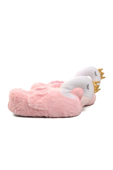 Ayakmod Pembe  Kadın Panduf Kuğulu Panduf G