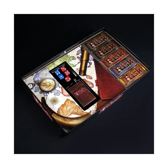 Hasbro Risk YENİ MODEL Askeri Strateji Oyunu - 5