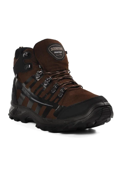 Scooter Tekstil Kahve Su Geçirmez Unisex Outdoor Bot G5551 G - 3