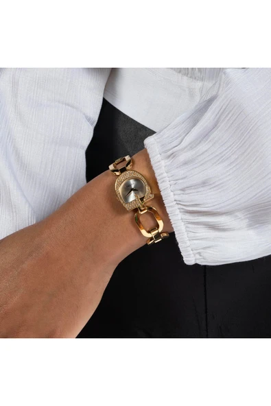 Guess Gugw0683l2 Çelik Kasa Çelik Kordonlu Kadın Kol Saati - Resim 5