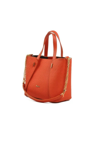 Venüs Kiremit  Kadın Omuz Çantası 2390012Y Çanta - Resim 3