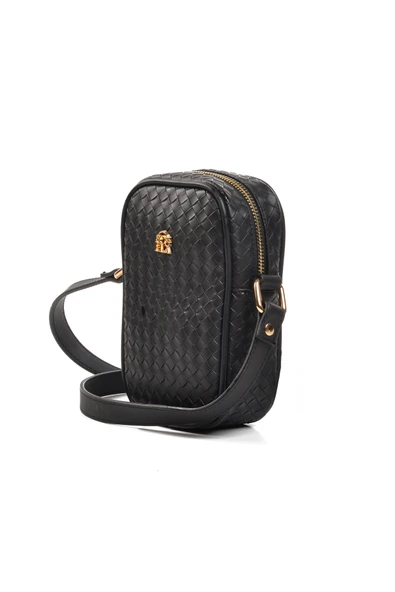 Sosela Siyah Kadın Omuz Çantası 67-7151 - 3