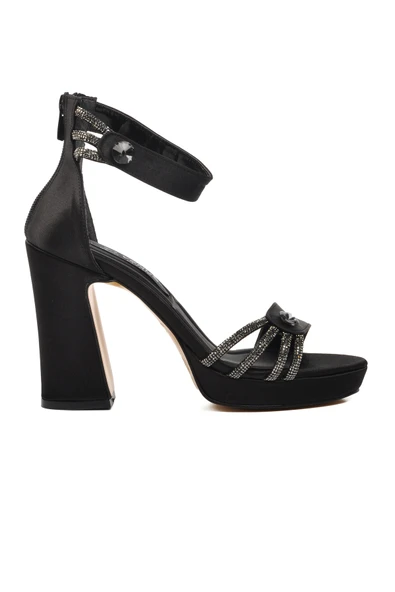 Venüs Siyah Kadın Abiye Ayakkabı 23110916Y Z