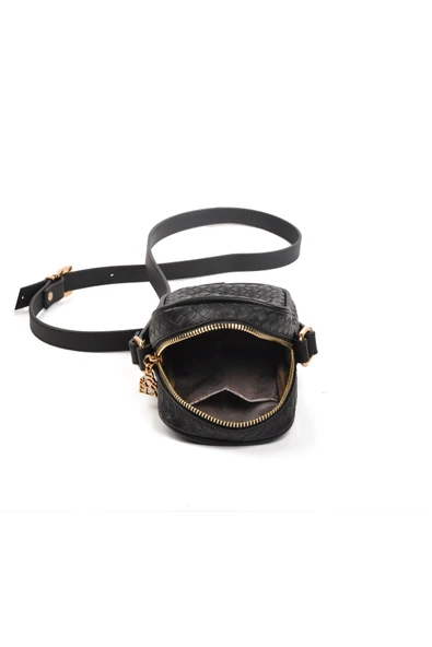 Sosela Siyah Kadın Omuz Çantası 67-7151 - 5