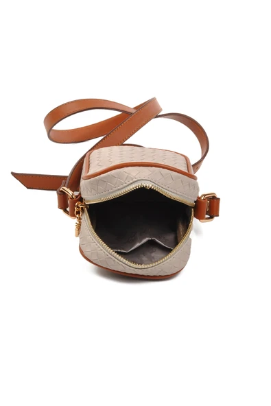 Sosela Açık Gri  Kadın Omuz Çantası 67-7151 - Resim 5