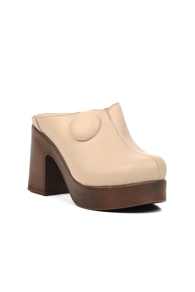 Venüs Bej Kadın Topuklu Terlik 2217013Y Z - 3