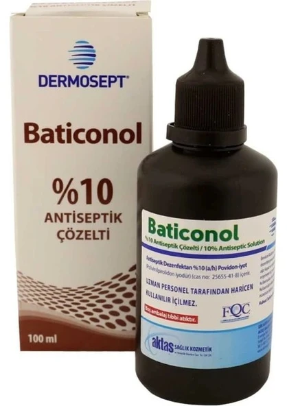 Povidon Baticonol %10 100ml