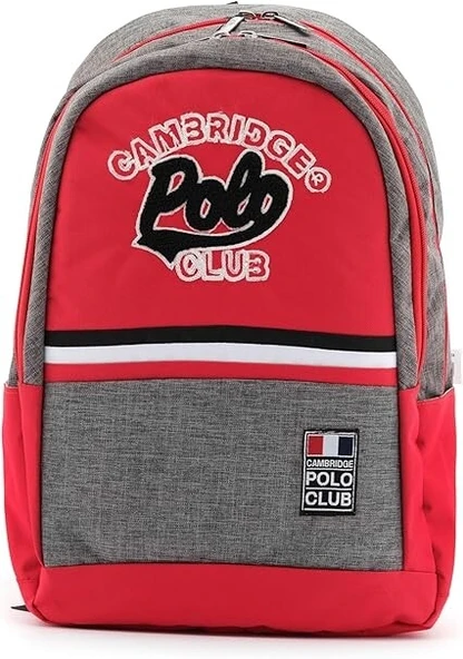 Cambridge Polo Club Kırmızı Unisex Sırt Çantası CPO4038